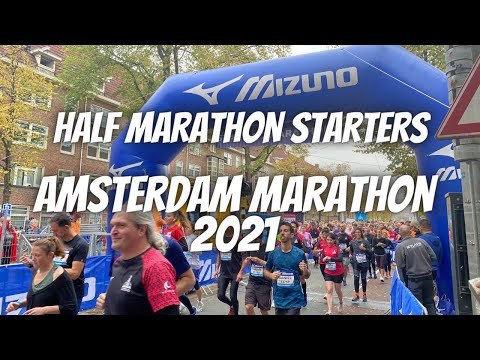 Mizuno Half Marathon Starting Race - Amsterdam Marathon 2021