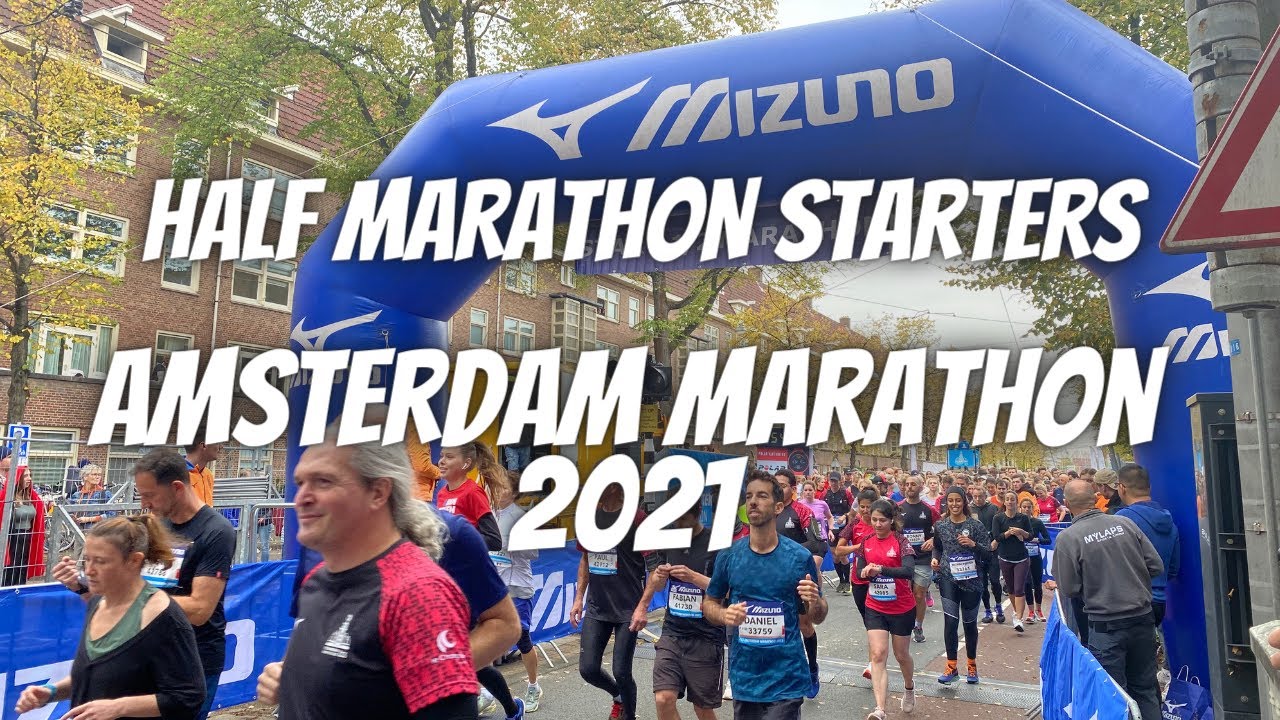 Mizuno Half Starting - Amsterdam Marathon 2021 YouTube