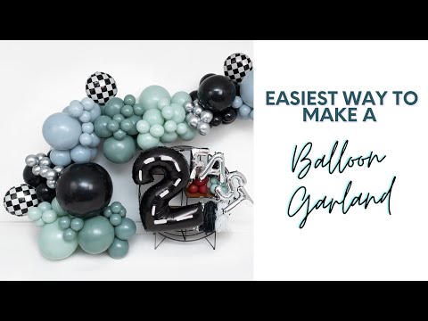 What's BEST For Balloon Garlands? 260's, Fishing Line, or Tying