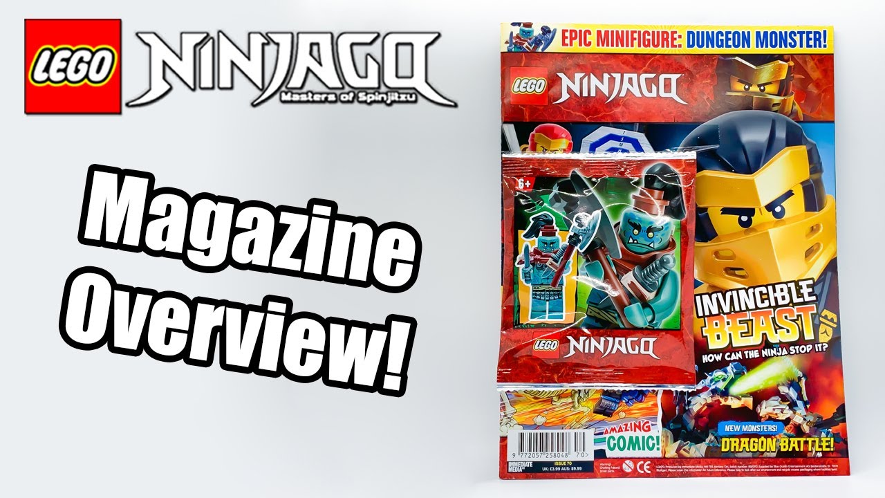 LEGO Ninjago Magazine Issue No. 70 Overview and Minifigure Review