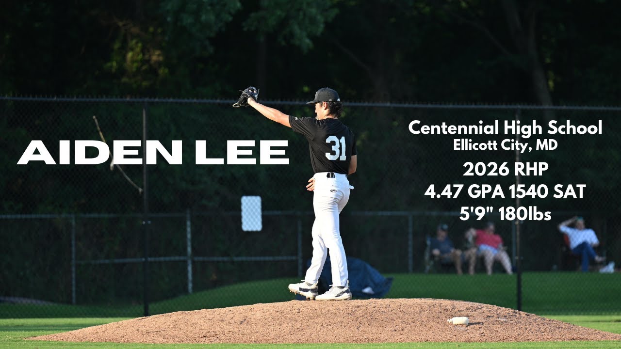 Aiden Lee 2026 RHP - Baseball Recruiting Video 2025 - YouTube