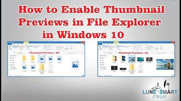 How to Enable Thumbnail View for Files in Windows PC | all files are shown as icons