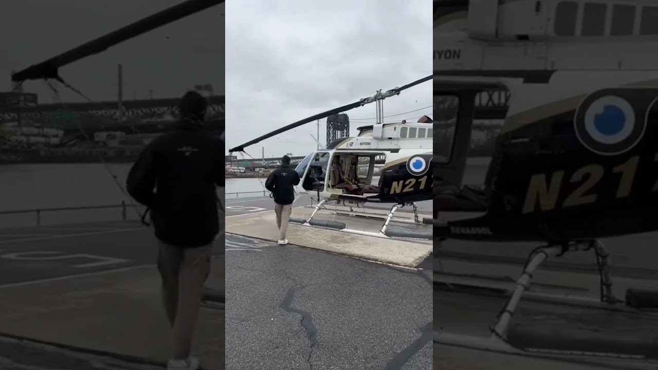 Helicopter rides over New York 😳- FlyNYON