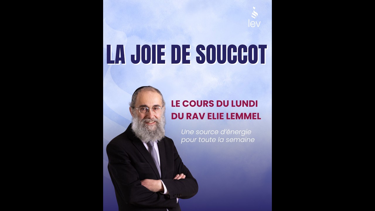 La joie de Souccot