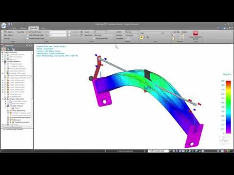 Simulation and Optimization of CAD Design in Solid Edge