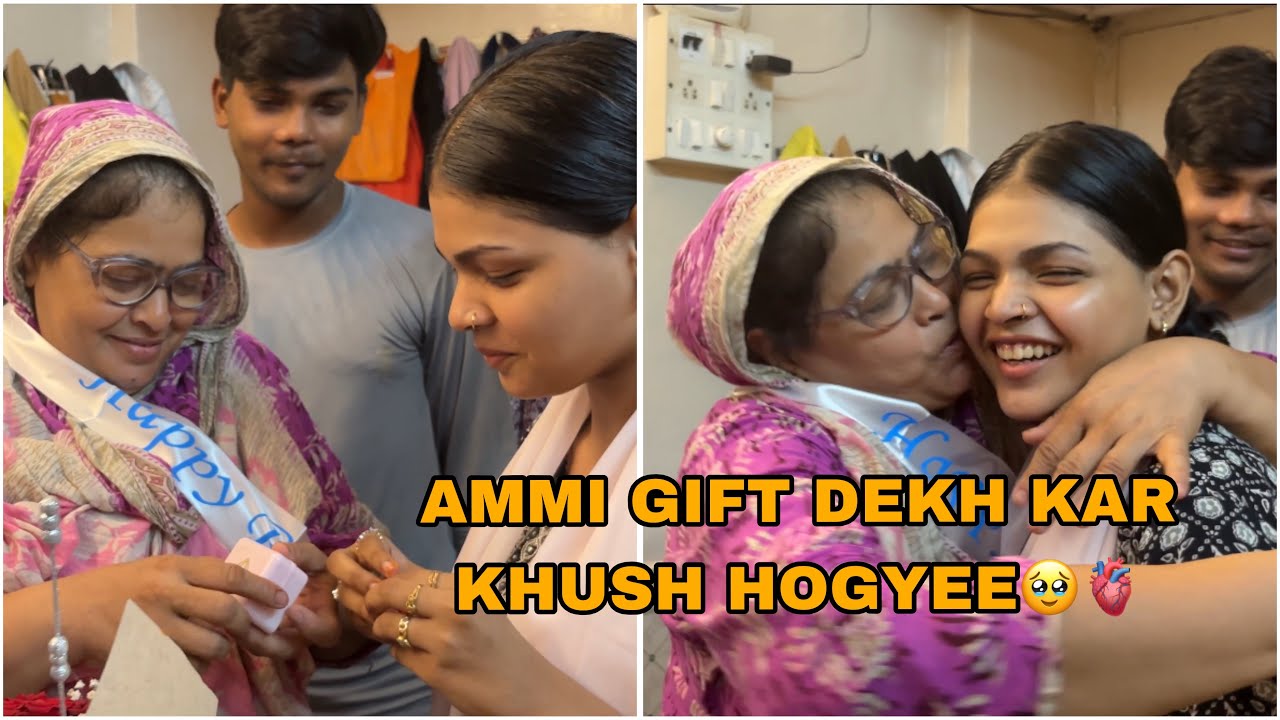 AMMI GIFT DEKH KAR KHUSH HOGYEE🥹❤️ | SARAH’S VLOG