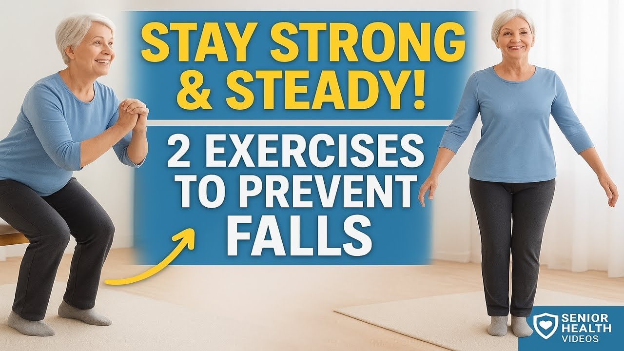 2 Simple Exercises Seniors Can Do at Home to Prevent Falls & Stay ...