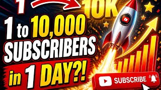 I Got 10,000 Subscribers in 1 Day... Here's How @Pleasesubscribee11
