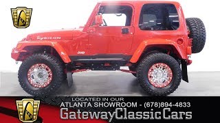 2003 Jeep Wrangler Rubicon - Gateway Classic Cars of Atlanta #487