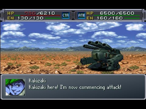 Super Robot Wars Alpha Gaiden - Destroid Monster Attacks