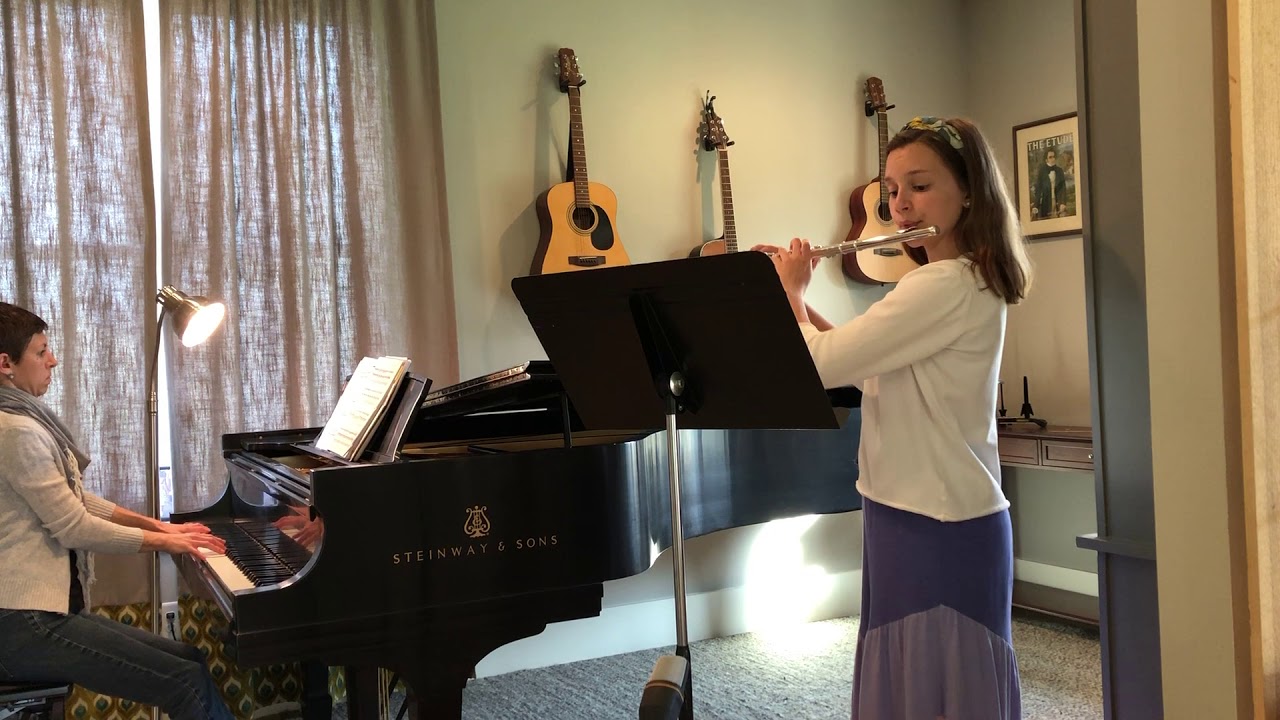 ella herrenbruck flute audition NSOI YouTube