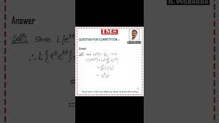 Ans.46 IMS (Institute of Mathematical Sciences) New Delhi #ias #education #ifos #maths #upsc #exam