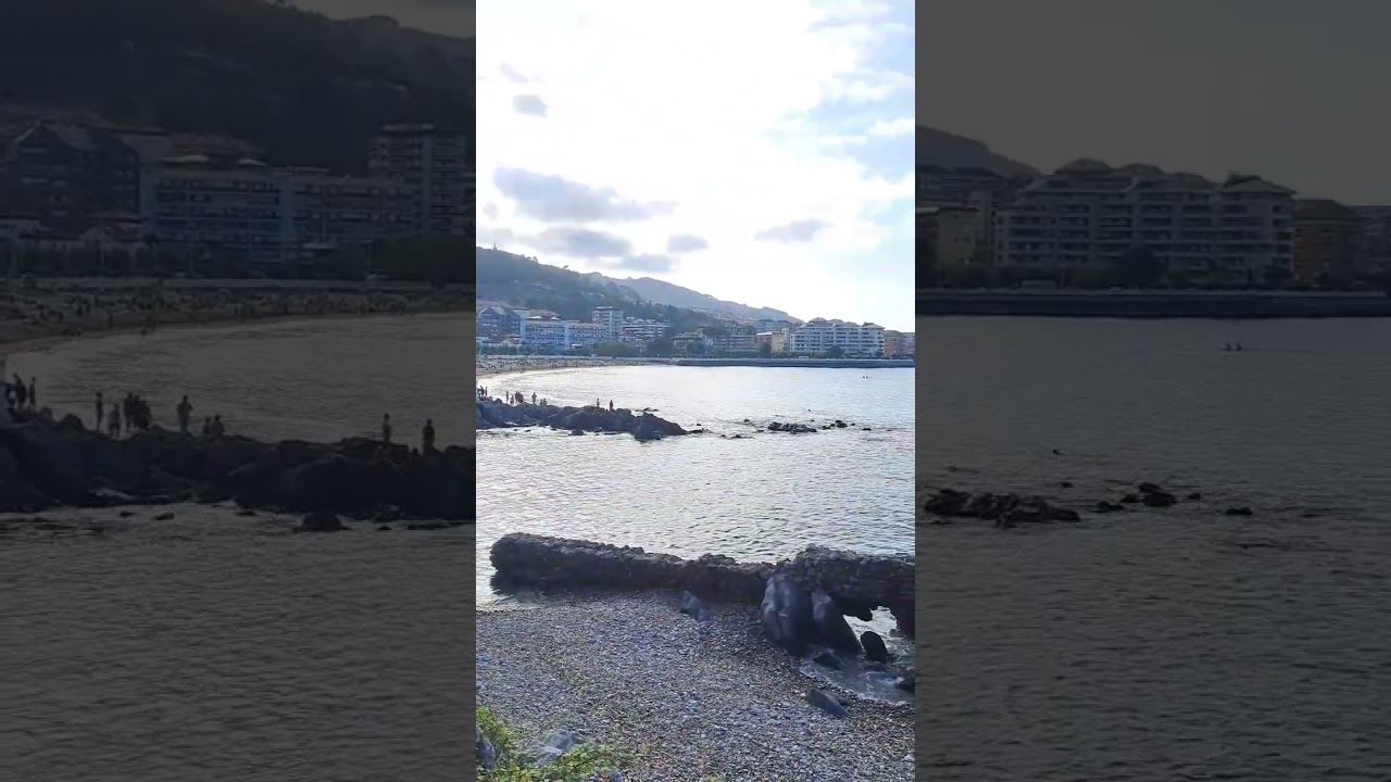 Playa de Brazomar en Castro Urdiales.