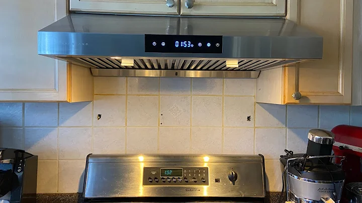 I removed my broken OTR Microwave oven and installed new under cabinet range hood ! | DIY
