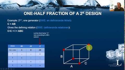 Fractional factorial designs and fold-over