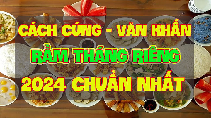 Cúng rằm tháng 7 ngày nào tốt nhất năm 2024