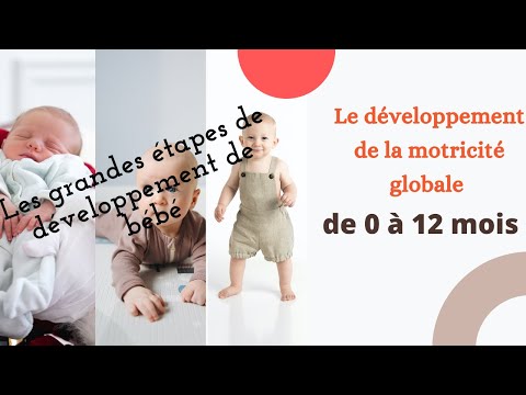 Vidéo: La motricité globale de votre bébé: de sept à douze mois