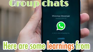 How to conduct oneself in a group chat| Communication skills screenshot 3