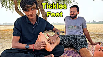 ASMR: Sneaky Massage Turns Into a Tickle Attack! 😂