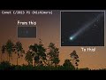 Evolution of comet C/2023 P1 (Nishimura) - my photos taken between August 19 and September 10, 2023