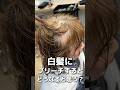 東京/表参道　白髪にブリーチするとどうなると思う？【instagram@akihiro_shimo 】