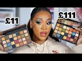 NATASHA DENONA METROPOLIS VS SHEGLAM GLITZ WIZ PALETTE...£111 VS £11!