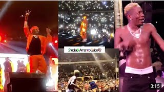See What Happen When Shatta Wale Entered Accra Sports Stadium to Perform
