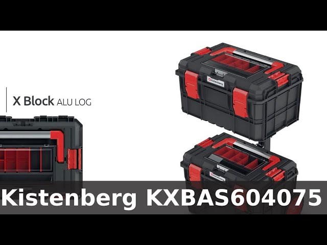 Kistenberg X Block ALU LOG Series - products and functionality - YouTube