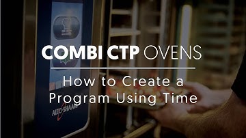 Combi CTP: How to Create a Program Using Time