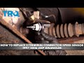 How to Replace 3 Terminal Connector Speed Sensor 1997-2006 Jeep Wrangler