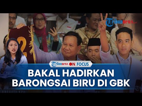 Kampanye Akbar di GBK Bakal Hadirkan Suasana Imlek, TKN: Ada Barongsai Walaupun Bukan Merah