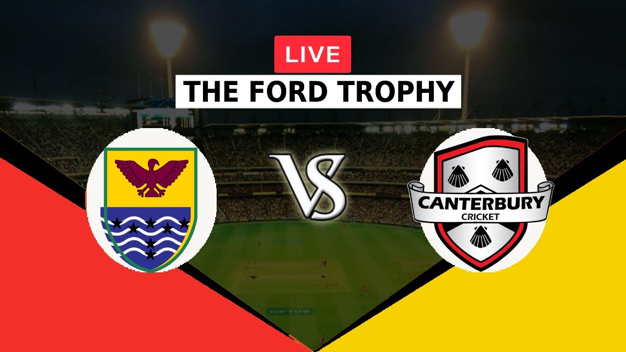🔴LIVE ND VS CAN | THE FORD TROPHY 2022 | NORTHERN DISTRICTS VS CANTERBURY | FORD TROPHY | CAN VS ND