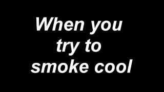 When you try to smoke cool / Когда ты пытаешься круто курить