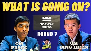 AGAIN?? MISTERYONG BUMABALOT SA WORLD CHAMPION? Pragg vs Ding! Norway Chess 2024 R 7