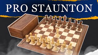 Pro Staunton Combo Series Unboxing - Luxury Materialized | Royal Chess Mall
