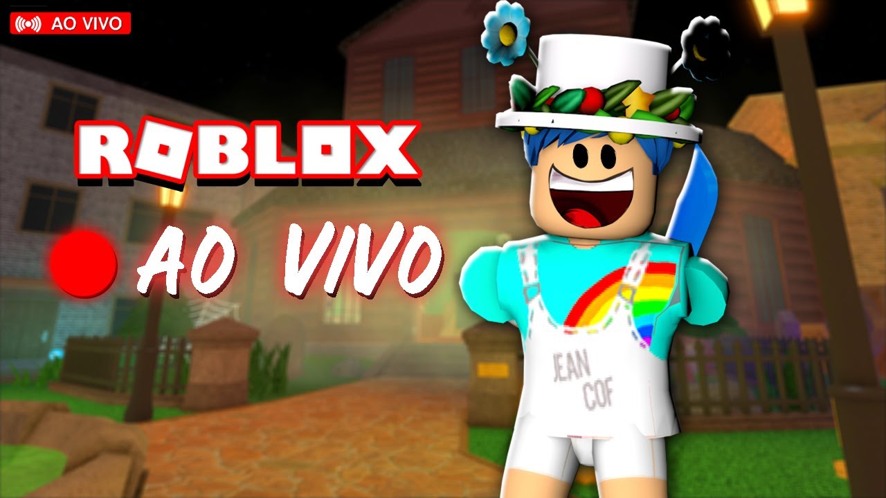 LIVE JOGANDO ROBLOX COM VOCÊS - Roblox 