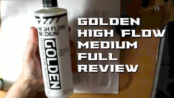 Product Review Golden High Flow Acrylics 