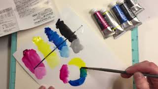 Unboxing Holbein Gouache Set
