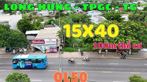 MS825 Bán đất mặt tiền Quốc lộ 50 phường Long Hưng thành phố Gò Công TG