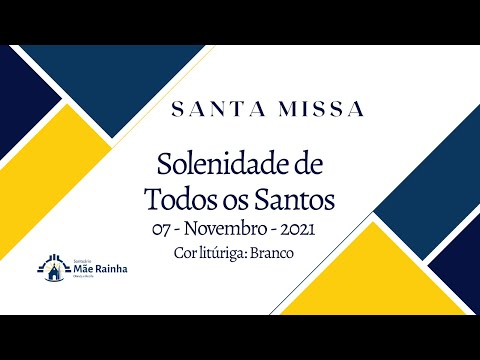 Santa Missa Santuário Mãe Rainha Olinda 07/11/2021