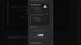 Stop writing useless else in Python #python #codingtips #codequality #programming #soargram
