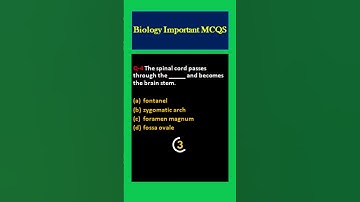 Support and Movement || Short MCQS | MDCAT Test -7