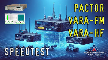 Comparison between PACTOR 3, VARA HF and VARA FM using Winlink Express