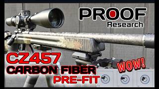 Proof Research CZ457 Carbon Fiber Prefit Match Barrel - Match Ammo Testing