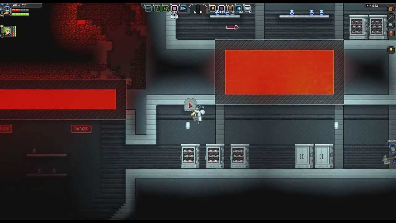 starbound fr perdu dans l'espace ep.30 planet niv.8 Volcano