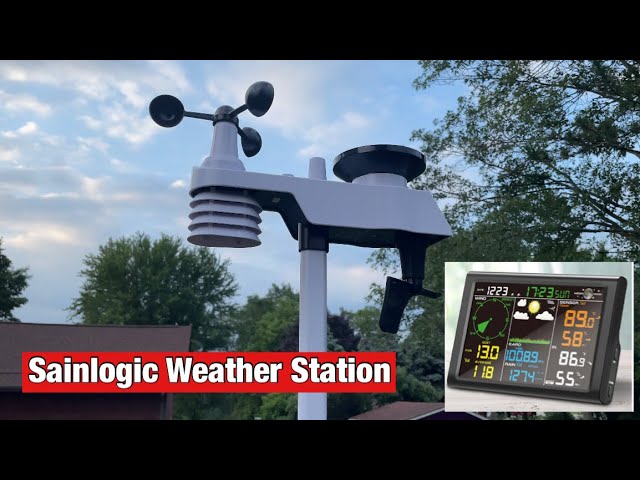 Sainlogic Professional WiFi Weather Station, Internet Wireless