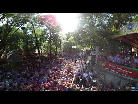 Bieranstich der Erlanger