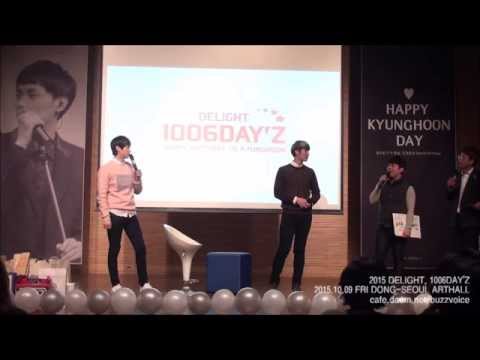 151009 히든싱어 모창능력자와 함께 꾸민 민경훈 생일파티 이벤트