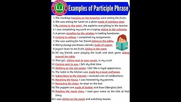 20Examples of participle ##phrase#viral#shortvideo