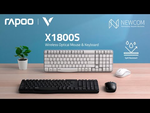 Rapoo X1800s Unboxing | Wireless Mouse Keyboard Combo - YouTube